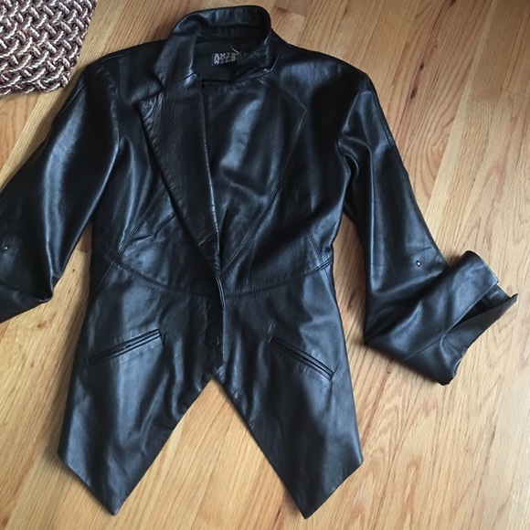 ‼️Flash Sale‼️Aminaka Wilmont Leather Jacket - Picture 3 of 5
